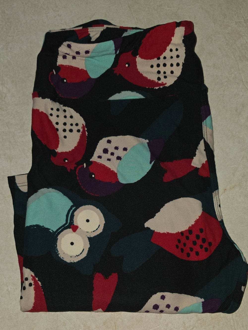 Lularoe Owl Amd Bird Tc Leggings